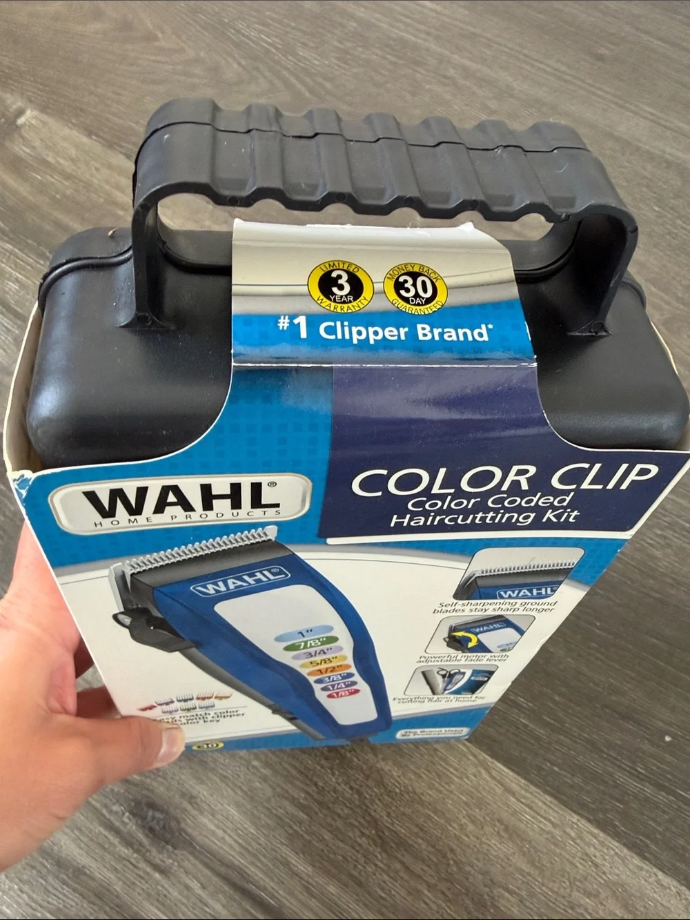 *UNOPENED* Wahl Color Clip Corded Hair Clipper in Blue and White